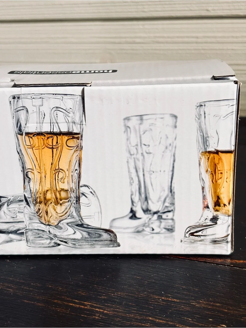 Home Essentials Set Of 6 Cowboy Boot Shot Glasses O.75oz WESTERN Party Gift NEW